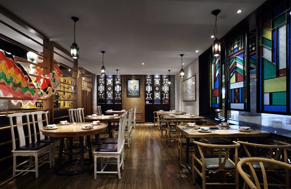 廣州裝修公司嶺南菜館裝修設(shè)計(jì)方案