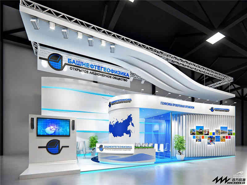 日本那智不二越機(jī)器人公司參展上海展覽公司上海展覽設(shè)計(jì)展臺(tái)搭建3