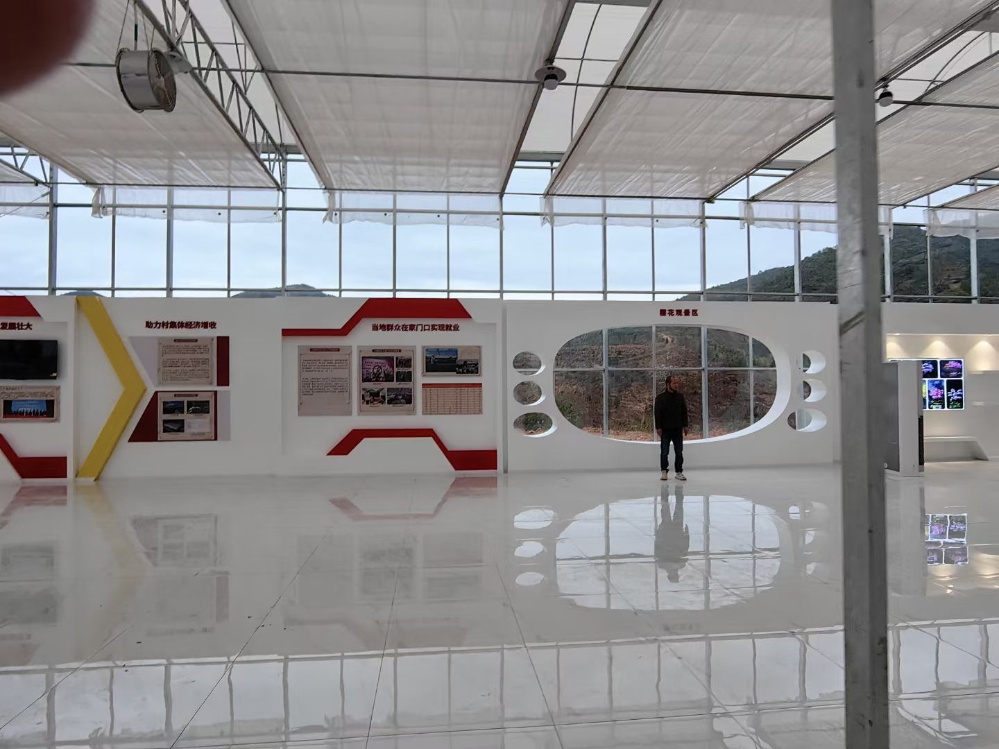 清遠(yuǎn)展廳裝修設(shè)計(jì)公司蝴蝶花開紅色黨建展廳裝修設(shè)計(jì)